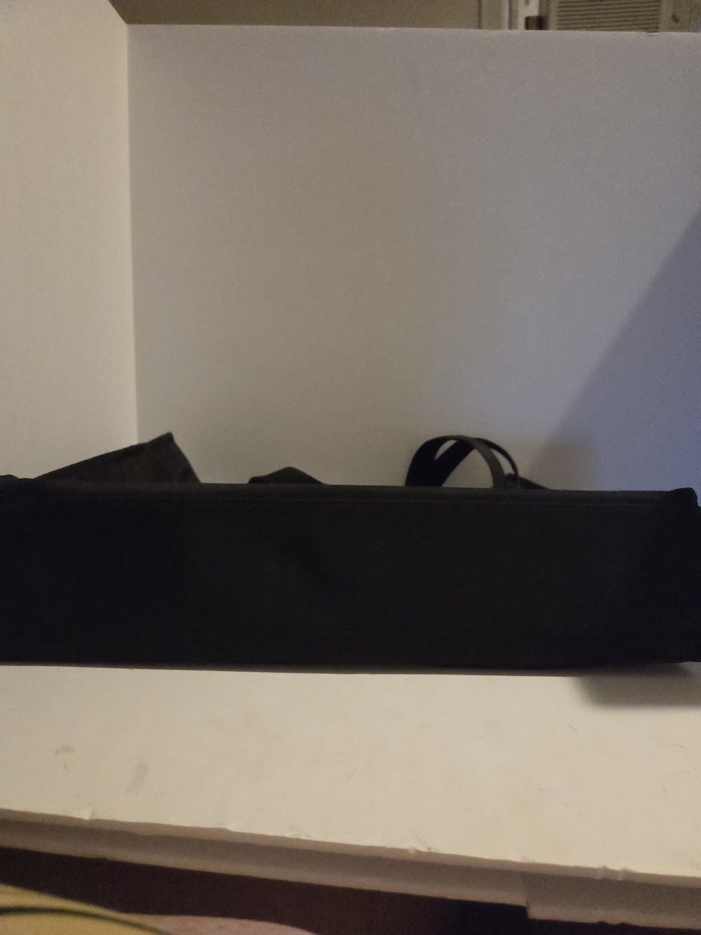 Women's Black Laptop Tote Bag - Slim Everyday Carry photo. S Lot